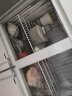 穗凌（SUILING）商用四门冰柜 双温不锈钢酒店冷柜 冷藏冷冻两室厨房冰箱Q1.0L4-C 实拍图
