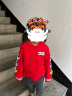 迪士尼童装男童套装潮酷米奇外套套装3件套 大红 100cm 实拍图