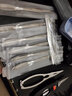 I'VE 德国 吃蟹工具304不锈钢蟹八件套装组合 剥大闸蟹钳夹子吃蟹神器 蟹剪+蟹钳+螃蟹针x6+小蟹针x2 实拍图