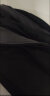 南极人外套男春秋季潮流韩版宽松休闲衣服男装潮牌假两件工装连帽夹克男 WT152-黑色-常规 XL（店长推荐） 实拍图