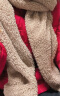 目丸小熊帽子冬天可爱围巾手套一体冬季围脖连帽女保暖网红四件套 米色-小熊四件套 实拍图