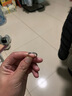 曼禾（MANHE）S925银情侣对戒求婚戒指女款女士订结婚钻戒男士可调节轻奢高级感 实拍图