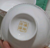 传世瓷碗碟套装家用景德镇欧式骨瓷碗筷陶瓷器吃饭套碗盘子中式 金色维也纳60件 60头豪华套装 实拍图