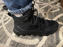 爱步（ECCO）运动鞋男 户外高帮休闲鞋拼接轻便减震跑步鞋男士男鞋 驱动820224 黑色82022451052 41 实拍图