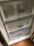 夏普(SHARP)196升两门保鲜冰箱全风冷无霜热敏感温探头二门双门家用租房冰箱节能低音速冻电冰箱 米罗金 玻璃面板 实拍图