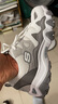 SKECHERS斯凯奇怪兽甜心熊猫鞋休闲运动鞋时尚老爹鞋女 99999693/WGY 白色/灰色 37 实拍图