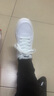 李宁板鞋男鞋运动鞋子男秋季皮面小白鞋潮流男鞋防泼水空军休闲鞋 标准白 41.5 实拍图