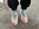 鸿星童儿童暴走鞋秋季双轮发光LED灯溜冰轮滑鞋女童小学生爆走鞋 粉色 33 实拍图