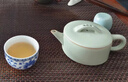夏至南阁汝窑汉瓦壶家用泡茶壶汝瓷单壶开片可养金丝铁线陶瓷功夫茶具套装 汝窑汉瓦壶-梅子青 150ml 实拍图