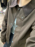 无印良品（MUJI）女式 不易沾水 灯芯绒领夹克 短款休闲外套  BDE92C4S 深棕色 M 160/84A 晒单实拍图