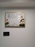 柳莺花燕免打孔电表箱装饰画现代简约客厅餐厅挂画电闸箱配电箱遮挡壁画 锦鲤送福 70X50遮挡60X40表箱 上掀款 实拍图
