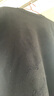 GXG男装  双色雪尼尔提花立体简约毛衣圆领针织衫 秋季新 黑色 L 实拍图