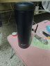 虎牌（TIGER）不锈钢原装进口男女保温水杯MJA-B048-ANT藏黑色480ML 实拍图