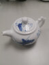 长物居茶壶功夫茶具陶瓷泡茶壶手抓壶景德镇青花瓷小茶壶陶瓷泡茶器家用茶水壶泡茶茶杯茶具壶冲茶沏茶 清荷 实拍图