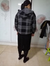 皮尔卡丹轻奢高档女装2022新款秋冬毛呢外套时尚洋气百搭宽松秋装呢子洋气上衣 黑色 2XL 建议130-145斤 实拍图
