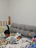南极人靠枕床上腰部靠垫床头靠背垫趴睡枕榻榻米沙发护腰靠抱枕床头靠垫 星尚-绅士灰【可拆洗】 长150*厚20*高50cm 实拍图