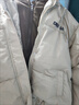 恋的羽绒棉服女外套冬季短款学生高中初中生女生衣服棉衣羽棉袄绒服女 假两件韩版加厚米白色 均码（可备注码数） 实拍图