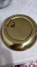 B&y 加厚鼓形不锈钢烟灰缸 防风带盖 车用烟缸 欧式个性  创意烟盅 金色 小号 实拍图