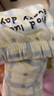 贝瑞加（Babyprints）女童内裤4条装宝宝棉毛裤纯棉透气柔软短裤儿童打底裤三角 兔100 实拍图