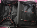 狄斯顿保罗（DISIDUNBAOLUO）铝框行李箱男女大容量硬壳密码箱学生旅行箱登机箱合金边框皮箱 深灰色【加厚耐磨铝框可坐人】 20英寸  -贴纸+防尘套 实拍图