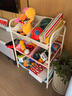 SOFS玩具收纳架宝宝分类整理玩具架收纳柜储物箱收纳筐架多层置物架子 2x3彩色 实拍图