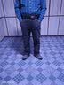 海沛尼克牛仔裤男直筒宽松弹力大码高腰长裤子男加肥加大深裆男裤秋季新款 W01灰色 36 (2尺8) 实拍图