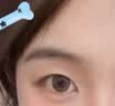 可啦啦美瞳日抛彩色隐形眼镜自然大小直径2片装天生主角灰600度 实拍图