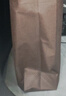 睿爸20个装无纺布袋环保袋购物手提袋广告袋子立体有底有侧手提袋 咖啡色50个装 竖向大号 实拍图
