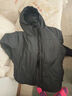 天石春秋3M新雪丽棉棉服男士外套短款连帽户外运动中间层薄夹克V160 黑色 连帽款 XL （180/100A） 实拍图