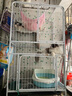 蔻丝【加粗方管】猫笼子超大号家用猫窝别墅带厕所一体室内屋宠物猫笼 白【升级防溅砂挡板】78*55*137 【超值款】吊床+脚垫+托盘+爬梯 实拍图