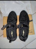 鸿星尔克（ERKE）男鞋2026新款秋冬加绒保暖跑步鞋男款透气网面休闲鞋软底运动鞋子 黑金（网面款）4126 43 【软底舒适】 实拍图