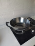 康巴赫鼎釜铸铁炖锅无涂层铁锅家用炒锅 【铸铁锅+蒸屉】 34cm 实拍图