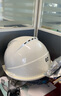 星工（XINGGONG）安全帽ABS透气型防砸抗冲击领导监工工地建筑工程帽施工免费印字 白色 按键调节 实拍图
