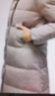 君羽反季羽绒服女过膝长款800高蓬白鹅绒加厚时尚狐狸真毛领鹅绒服女 茶灰 XL （推荐116-130斤） 实拍图