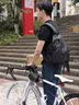 唐酷户外潮牌斜挎包男生骑行单肩挎包大容量休闲运动弓箭包手机iPad包 【1.0】玄空黑【左右肩切换 三点背负腰带】 实拍图