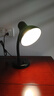 平民贵族金属调光台灯学生学习阅读宿舍床头卧室书房（只能用白炽灯泡） 黑色配7W可调光LED灯泡 调光开关 实拍图