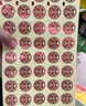 阿宝丽 结婚喜字贴不干胶红色信封口贴纸喜糖盒鸡蛋囍婚庆用品装饰布置 实拍图