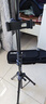 银鱼吉他乐谱架子带话筒架一体专业直播手机夹折叠便携式落地家用支架 加高1.8米】谱架话筒直播架+包 实拍图