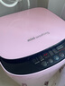 奥克斯（AUX）迷你洗衣机 全自动小型婴儿儿童宝宝内衣波轮洗衣机 带甩干烘干洗脱一体 【国补】9KG洗脱容量粉色【洗烘一体】 实拍图