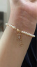 SoinLove18K金彩金淡水珍珠宝藏女孩珍珠手链VT98 总链长约18.75cm 实拍图