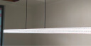 意式极简餐厅吊灯轻奢全铜现代简约设计师创意吧台一字长条氛围灯 长款120CM直径(全铜+钻石亚克力) 智能天猫精灵+无极调光 晒单实拍图