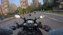 AGV摩托车头盔K6S碳芳纶纤维大尾翼3C认证摩旅跑盔亮黑L(57-58) 实拍图