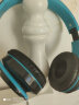 ZOEWEEN 蓝牙耳机头戴式电竞游戏高颜值耳麦发光超长续航可插卡折叠音乐重低音降噪有线无线苹果华为适用 蓝色丨蓝牙5.3+透气耳罩+七彩灯 晒单实拍图
