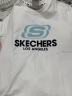 斯凯奇（Skechers）夏季新款t恤女情侣款透气宽松纯棉圆领运动短袖男女同款半袖ins 亮白色 版型偏大 M 170/88A 实拍图