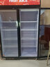 英联瑞仕 饮料柜展示柜冷藏柜立式商用冰柜冰箱啤酒水饮料便利店超市展示柜鲜花水果保鲜柜冷藏展示柜 升级加大款双门上压机【红黑色】 直冷款 实拍图
