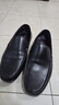 金利来（Goldlion）男鞋一脚蹬豆豆鞋舒适乐福鞋商务休闲皮鞋57101035001A-黑色-42码 实拍图