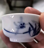 末都手绘功夫茶具茶杯陶瓷 景德镇青花瓷器单只品茗杯茶盏普洱小单杯 高风亮节【40ML】 实拍图