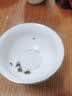佳铖 羊脂玉茶滤全瓷茶漏斗陶瓷网纱布茶过滤器超细德化白瓷功夫茶具配件 羊脂玉描金茶滤（全陶瓷） 实拍图