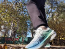 乔丹QIAODAN飞影PB4.0专业马拉松竞速跑步鞋碳板跑鞋运动鞋男 海盐蓝/极光绿 -立春 44 实拍图