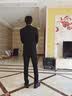 罗蒙西服套装男修身职业正装男士西装商务伴郎服新郎服结婚礼服潮男装 实拍图